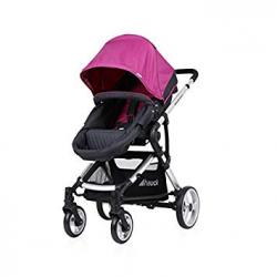 hauck pink stroller