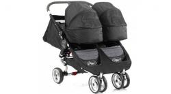 city mini double stroller with bassinet