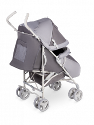 BABY STROLLER PUSHCHAIR WITH RAIN COVER &MOSQUITO NET ELIA LIONELO BLACK & WHITE 