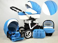 White lux sales pram