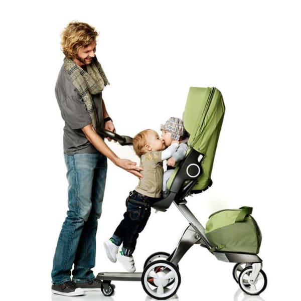 The pros and cons of a stroller buggy board & which sibling rides